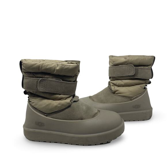 UGG men Classic Short Pull-On Weather Waterproof Suede Boot sz 7 - Picture 1 of 9